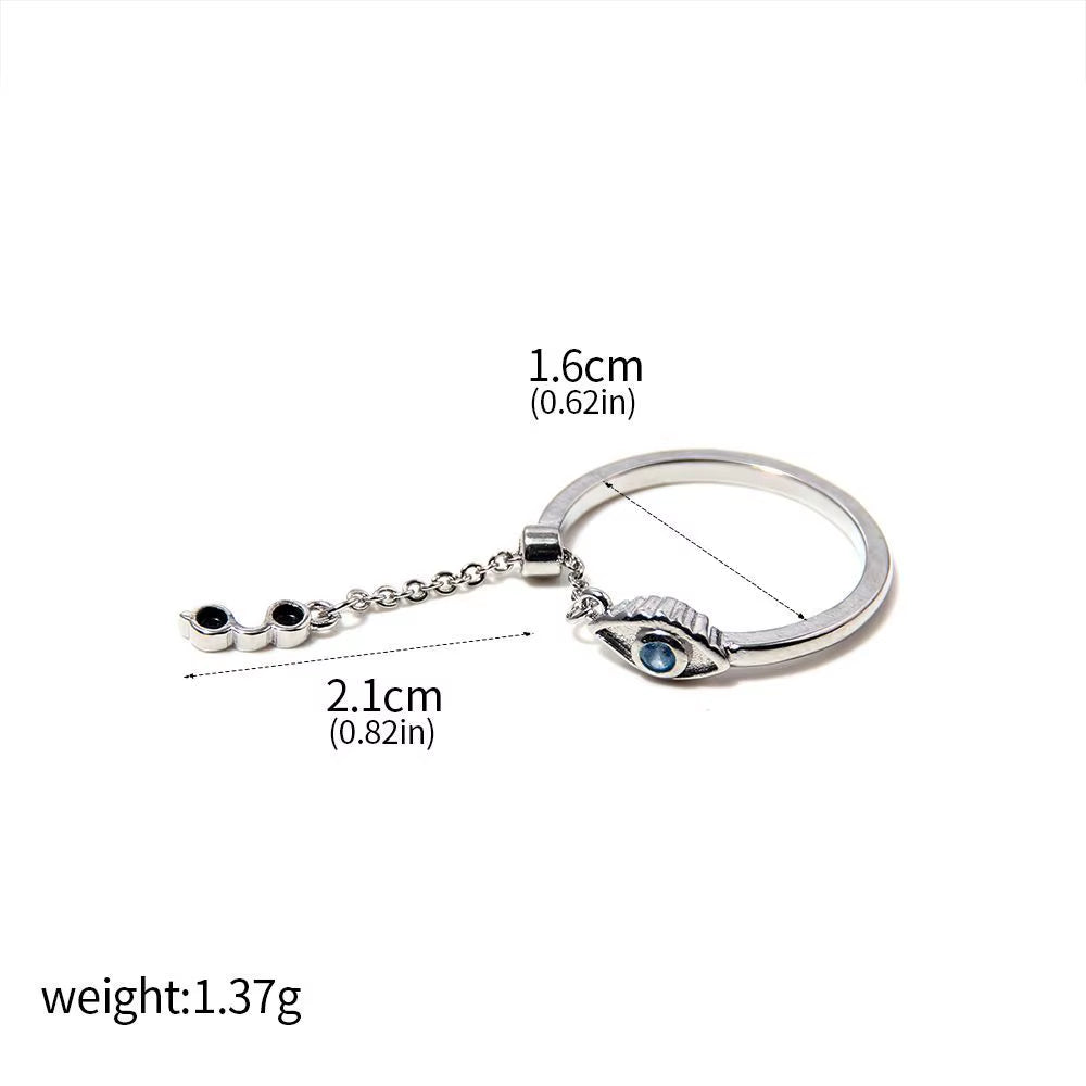 Anime Jujutsu Kaisen Yuta Okkotsu Rings Cosplay Props Men Women Couple Lover Ring Jewelry Accessories Gifts