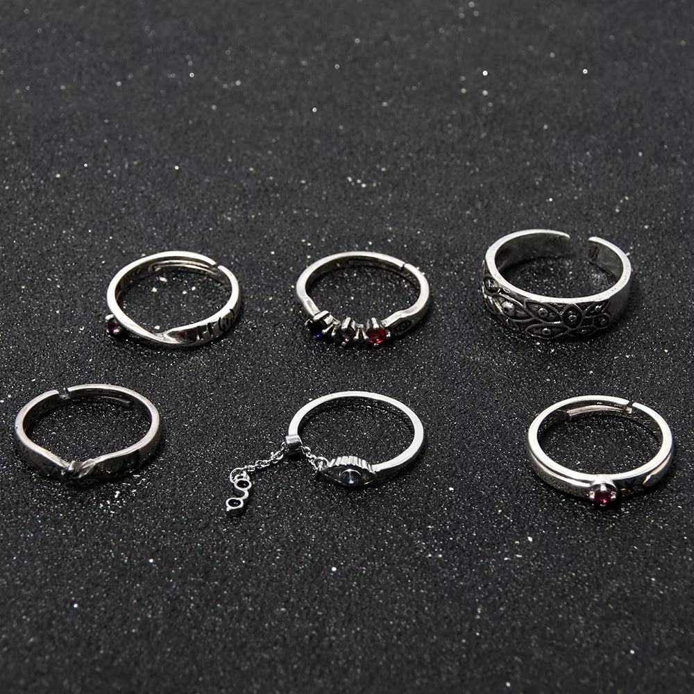 Anime Jujutsu Kaisen Yuta Okkotsu Rings Cosplay Props Men Women Couple Lover Ring Jewelry Accessories Gifts
